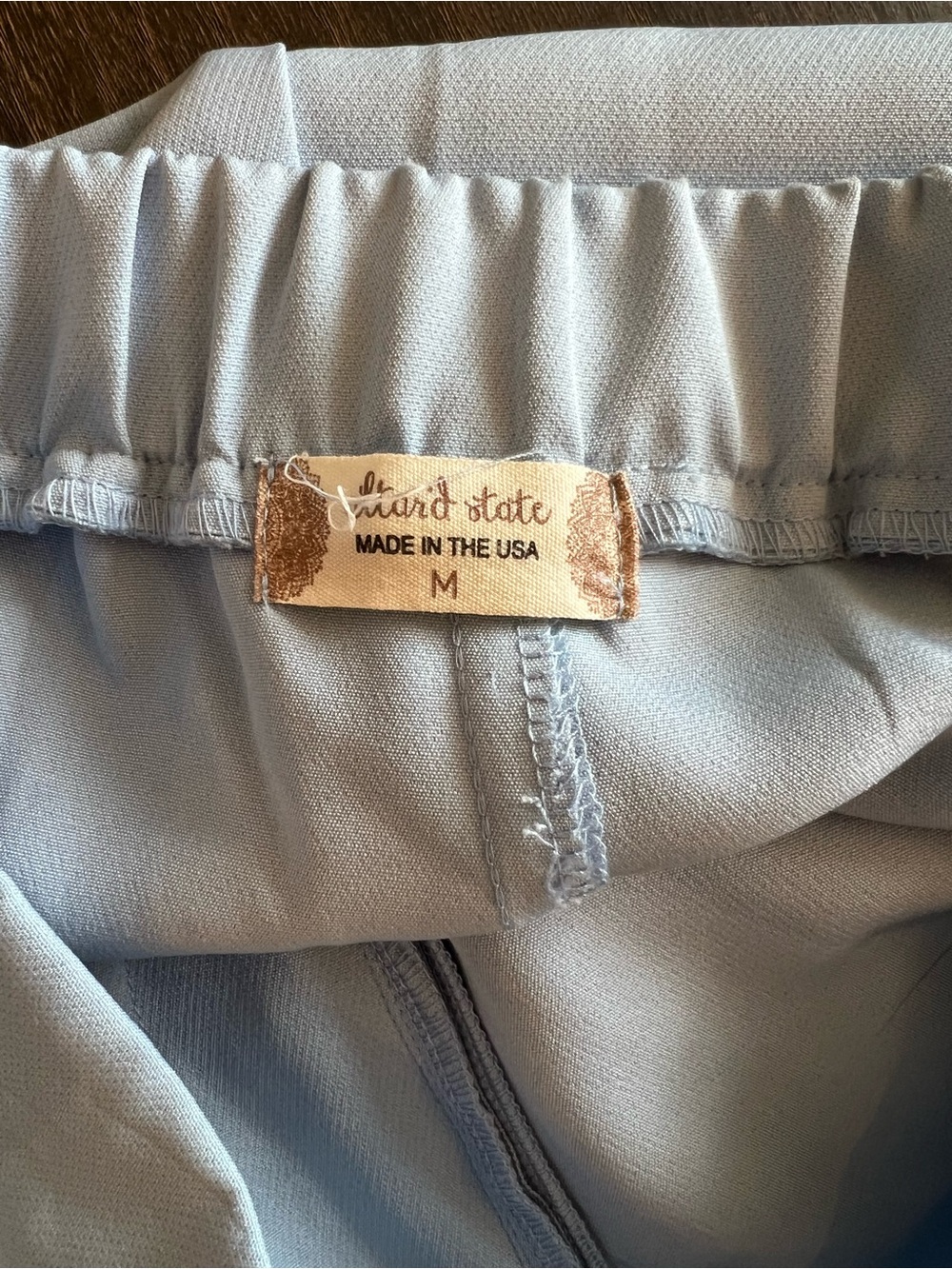 Altar'd State Light Blue Straight Leg Pants - Picture 3 of 4